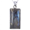 Labradorite Rectangle Pendant (A)