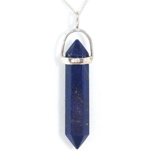 Lapis Lazuli Wand Pendant