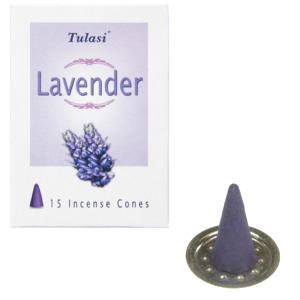 Tulasi Lavender Incense Cones