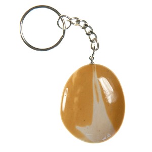 Mookaite Freeform Keyring