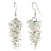 Moonstone (Rainbow) Cluster Earrings