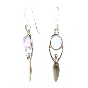 Moonstone Goddess Earrings