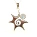 Moonstone Sea Star Pendant