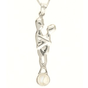 Moonstone Loving Couple Pendant