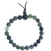 Moss Agate Power Bead Bracelet