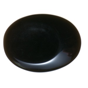 Black Obsidian Thumb Stone