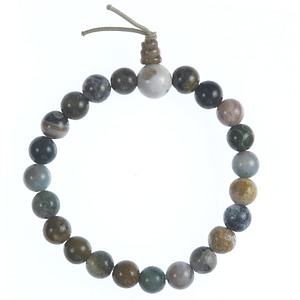 Ocean Jasper Power Bead Bracelet