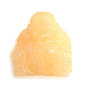 Orange Calcite Buddha