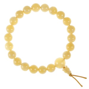 Orange Calcite Power Bead Bracelet