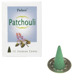 Tulasi Patchouli Incense Cones