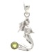 Peridot Mermaid Pendant