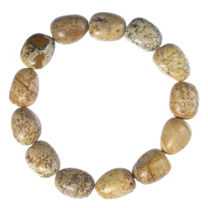 Picture Jasper Nugget Bracelet