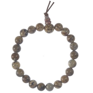 Picture Jasper Power Bead Bracelet