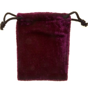 Purple Velvet Bag