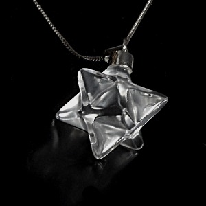 Quartz Merkabar Pendant