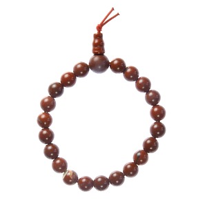 Red Jasper Power Bead Bracelet