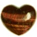 Red Tigers Eye Heart