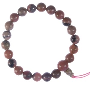 Rhodonite Power Bead Bracelet
