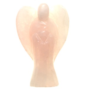 Rose Quartz Angel - Medium