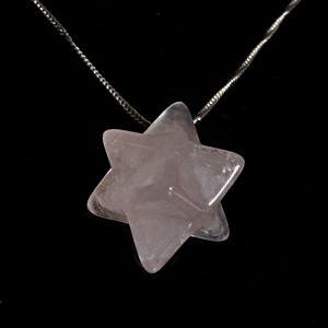 Rose Quartz Merkabar Pendant