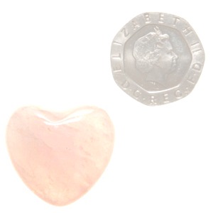 Rose Quartz Heart (Mini)