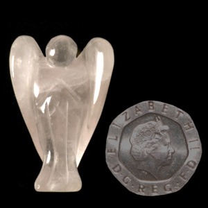 Rose Quartz Pocket Angel