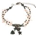 Haematite and Rose Quartz Charm Bracelet