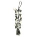 Snowflake Obsidian Dangle
