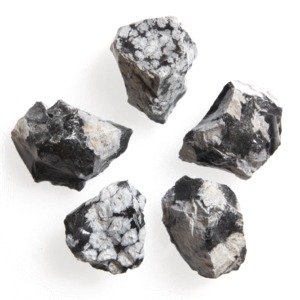 Snowflake Obsidian Rough Crystal (Chips)