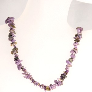Sugilite Chip Necklace (18 inch)