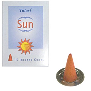 Tulasi Sun Incense Cones
