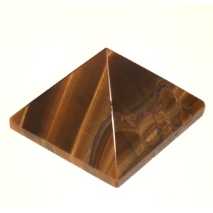 Tigers Eye Pyramid (V.Small)