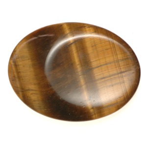 Tigers Eye Thumb Stone