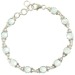 Blue Topaz Bezel Bracelet