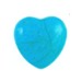 Blue Howlite Heart (Mini)