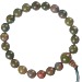 Unakite Power Bead Bracelet