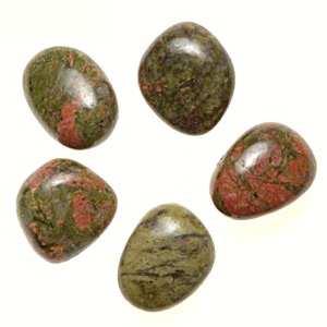 Unakite Tumble Stone (Medium)
